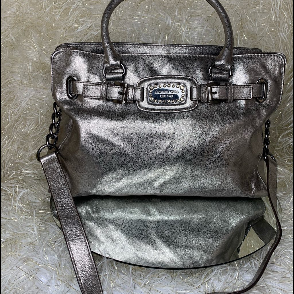 Michael Kors Bags | Charcoal Grey Authentic Micheal Kors Handbag | Color: Gray | Size: 10 Inches Tall 14 Inches Width Bottom 4 Inches