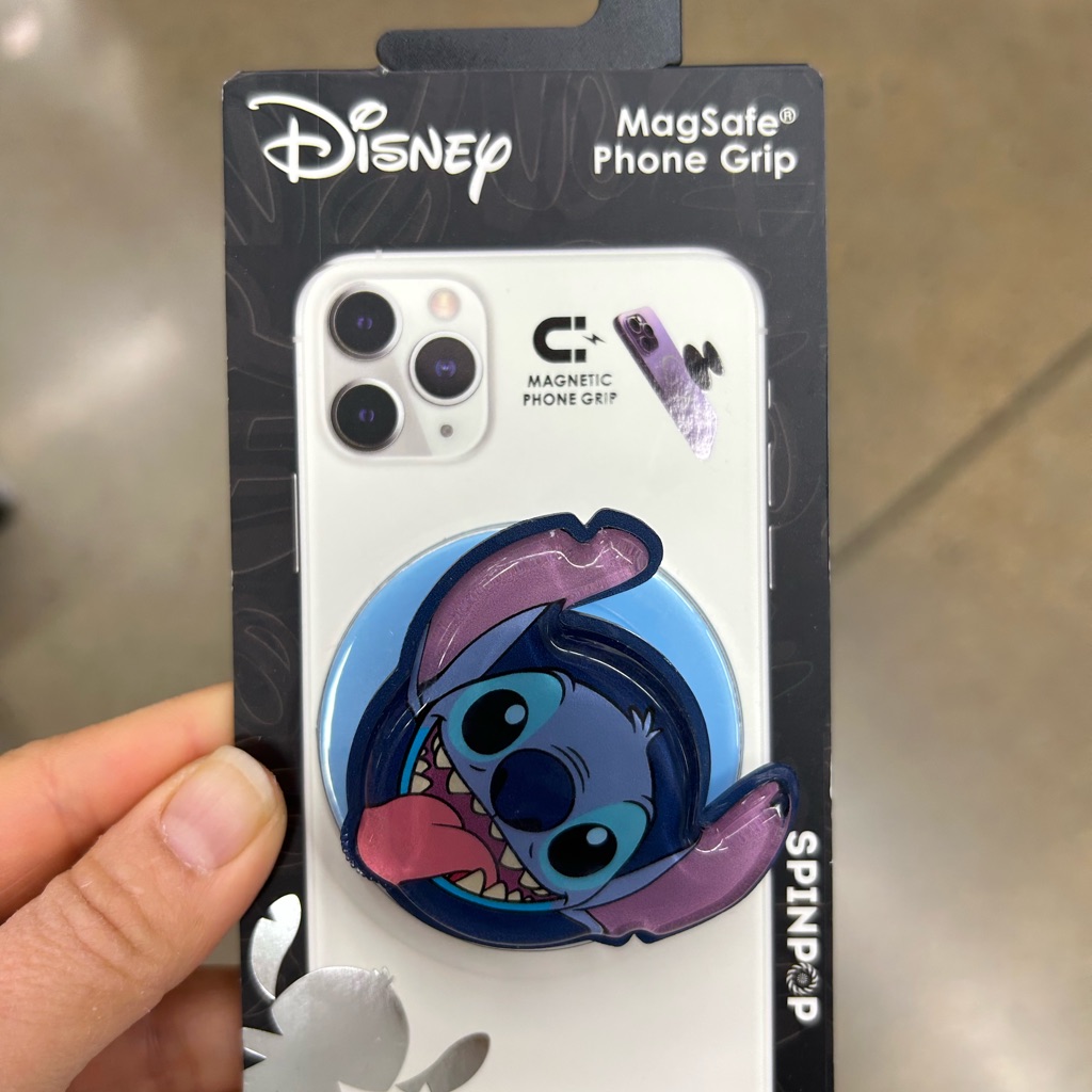 Disney Cell Phones & Accessories | Disney Stitch Magsafe Phone Grip | Color: Blue/Purple | Size: Os