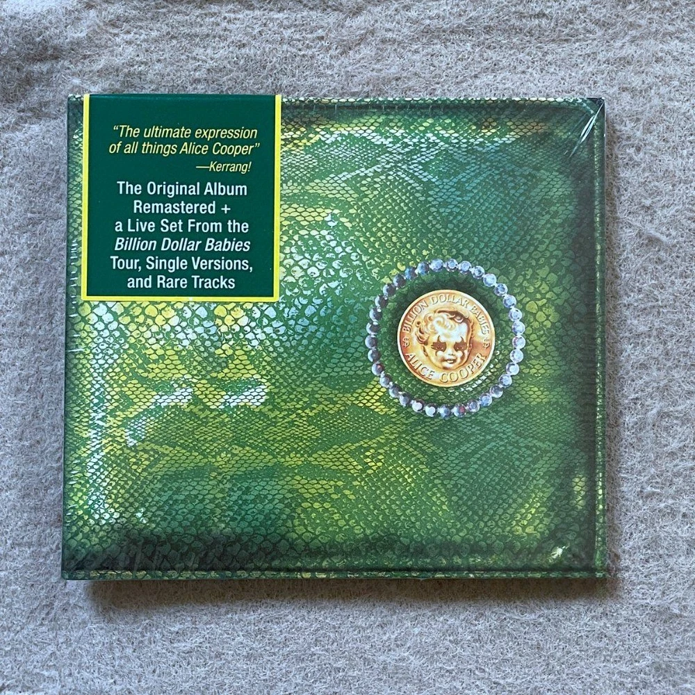 Alice Cooper Billion Dollar Babies 50th Anniversary 2CD 1973 Hard Rock Glam Shock Remastered Sealed New Classic Album