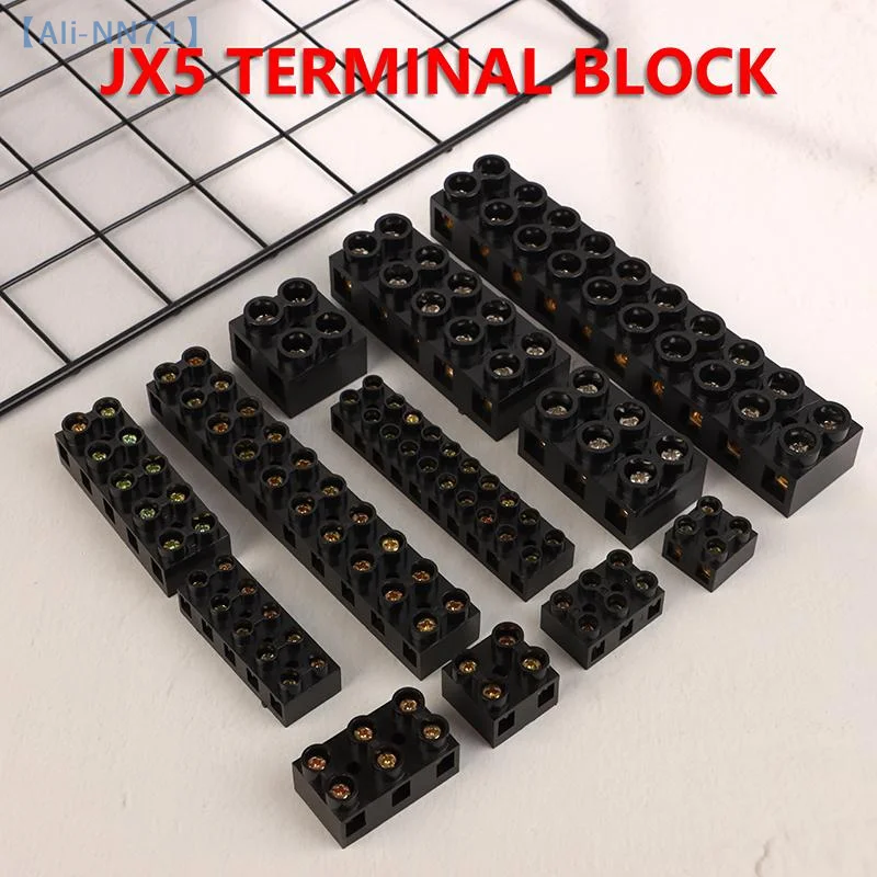 【NN71] JX5 Zweireihige Anschlussblöcke, 10 A/20 A/60 A, fester Bass-Stecker, Basisanschluss, Klemmenblock, Kabelanschluss Image