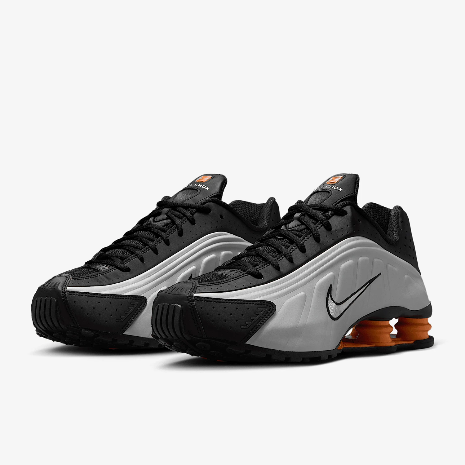 Nike Original SHOX R4 gepolsterte, verschleißfeste Low-Top-Laufschuhe für Herren HQ1988-003