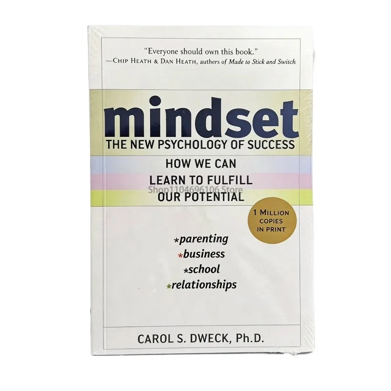Mindset: Die neue Psychologie des Erfolgs, englisches Buch von Carol S. Dweck, inspirierendes Buch aus der ausländischen Literatur