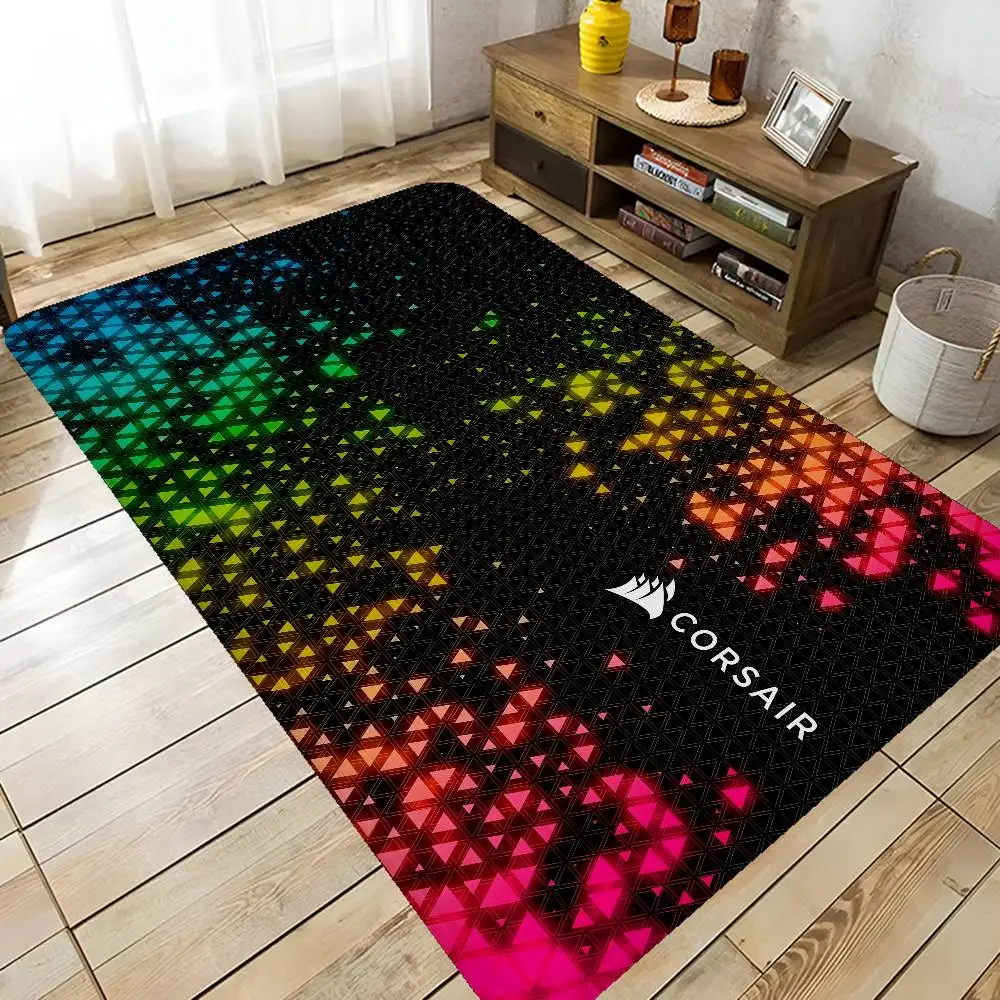 CORSAIR Eingangstürmatte im nordischen Stil, Schlafzimmer, Wohnzimmer, Fußmatte, Zuhause, Balkon, rutschfest, moderne Heimdekoration Image