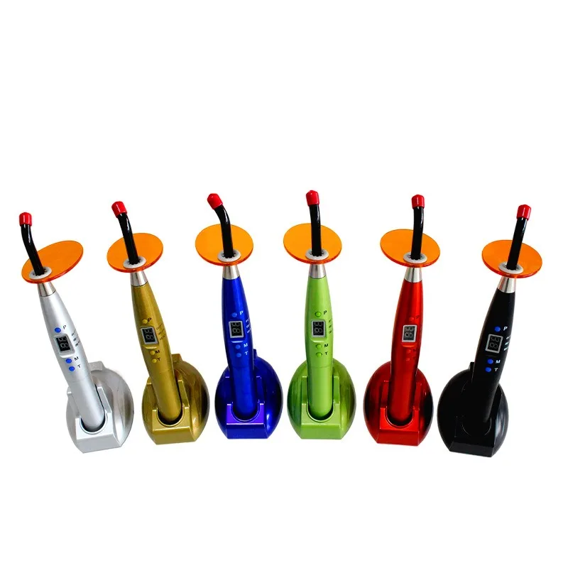 5s LED Dental-Polymerisationslampe, Harz-Aushärtungslampe für Komposit, Mehrfarbige Tragbare Schnellhärtungslampe Image