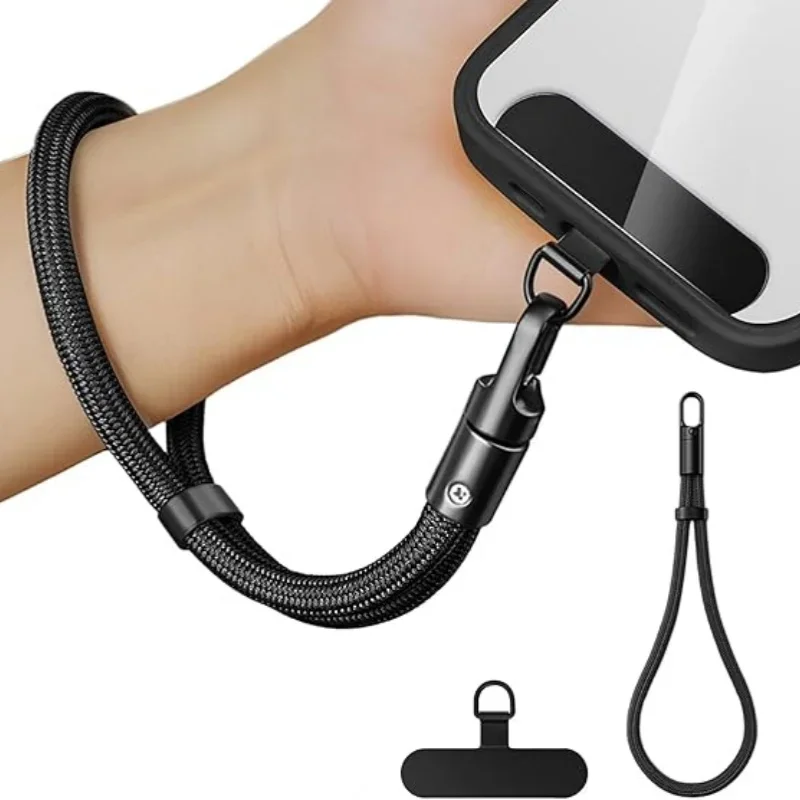 Universelles Telefon-Lanyard mit Clip, verbessert, Anti-Drop 360° ° Drehbare, verstellbare Handschlaufe für alle Handyhüllen Image