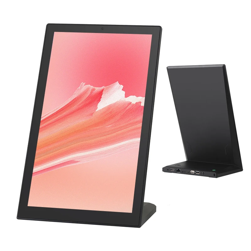 Desktop 10.1 "Tablet a forma di L Monitor Touch Screen Android Tablet USB Display pubblicitario Wifi