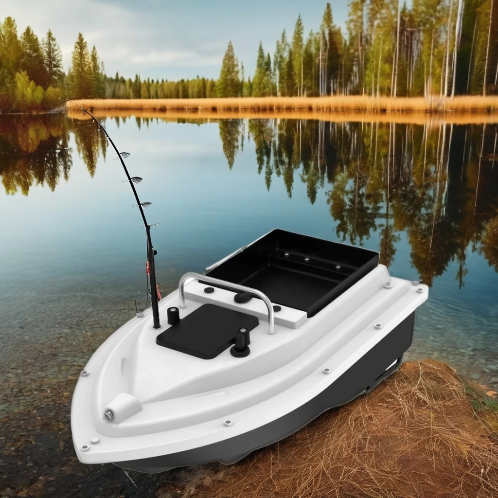 Telecomando GPS Fish Finder RC pesca esca barca per la pesca alla carpa realizzata in plastica resistente per Carp esca barca