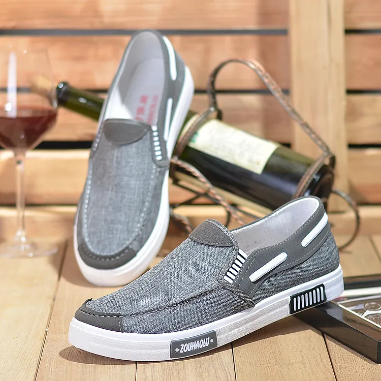 2025 Nuove Scarpe da Uomo All'Ingrosso Scarpe di Tela Traspiranti Scarpe Casual di Tendenza