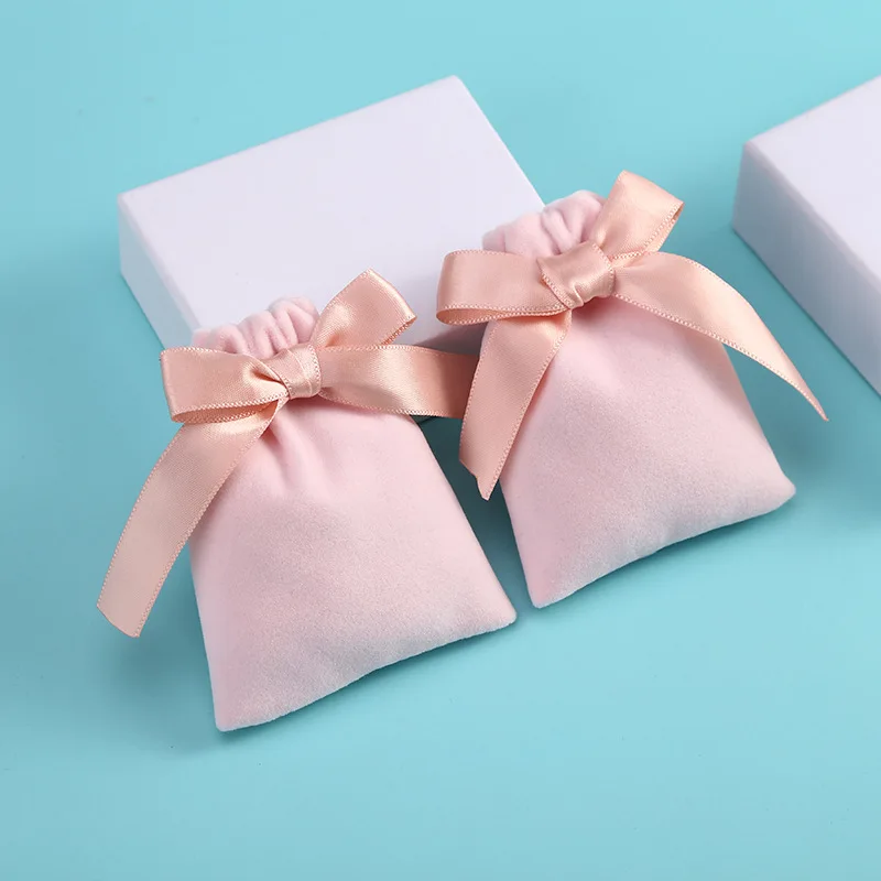 Sacchetto Personalizzato con Coulisse in Velluto per Gioielli Sacchetto Antipolvere per Conservazione Piccolo Sacchetto per Ciondoli Sacchetto Porta Gioielli