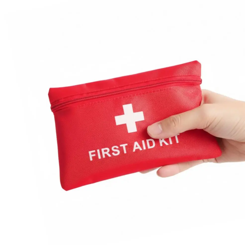 Baiyuheng Kit di pronto soccorso da viaggio Box per punteggio di grande capacità da 12 pollici Kit di pronto soccorso impermeabile scatola di pronto soccorso