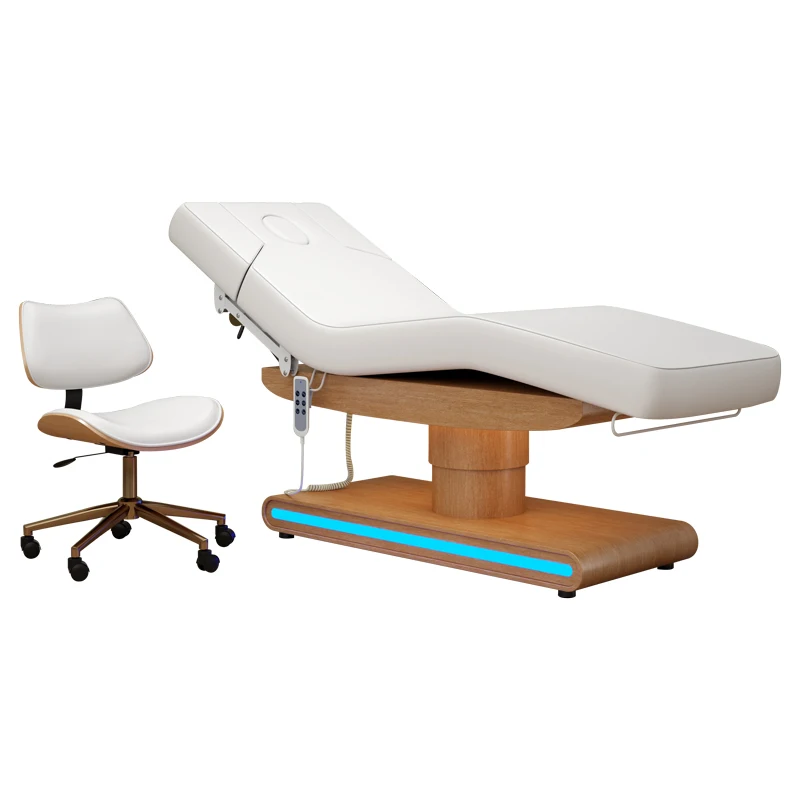 HICOMED Top Seller moderno lettino per massaggi viso SPA reclinabile salone 3 motore elettrico salone di bellezza lettino da massaggio