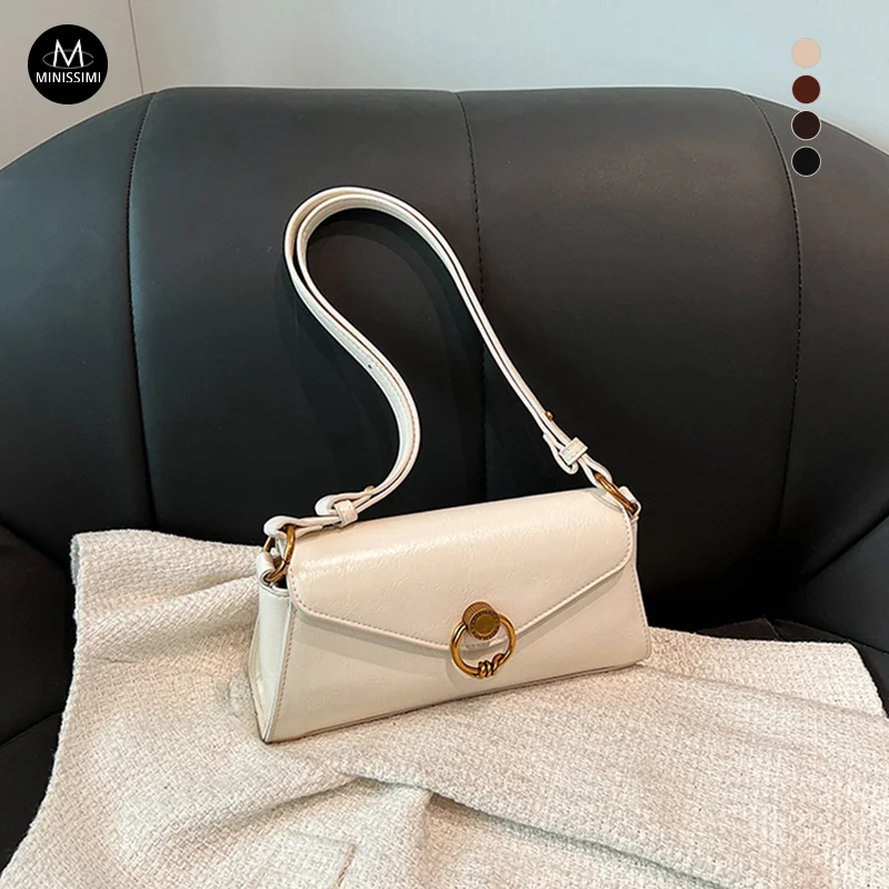 Nuova Borsa da Donna 2024 Bolsos De Mujer Borsa a Tracolla Vintage in Pelle PU Piccola Borsa a Spalla