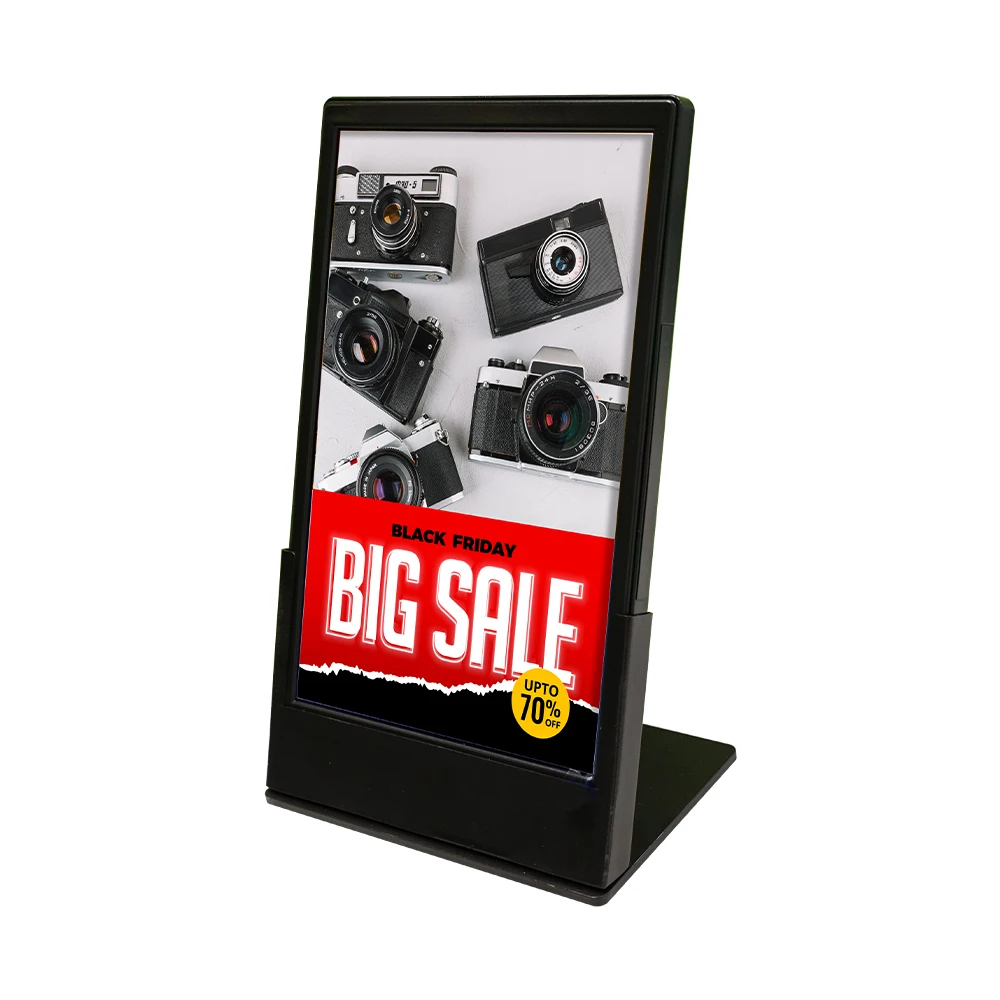 MinewTag HD TFT LCD Desktop Digital Signage piccolo schermo 10.1 pollici Display pubblicitario LCD lettore multimediale per interni segno elettronico
