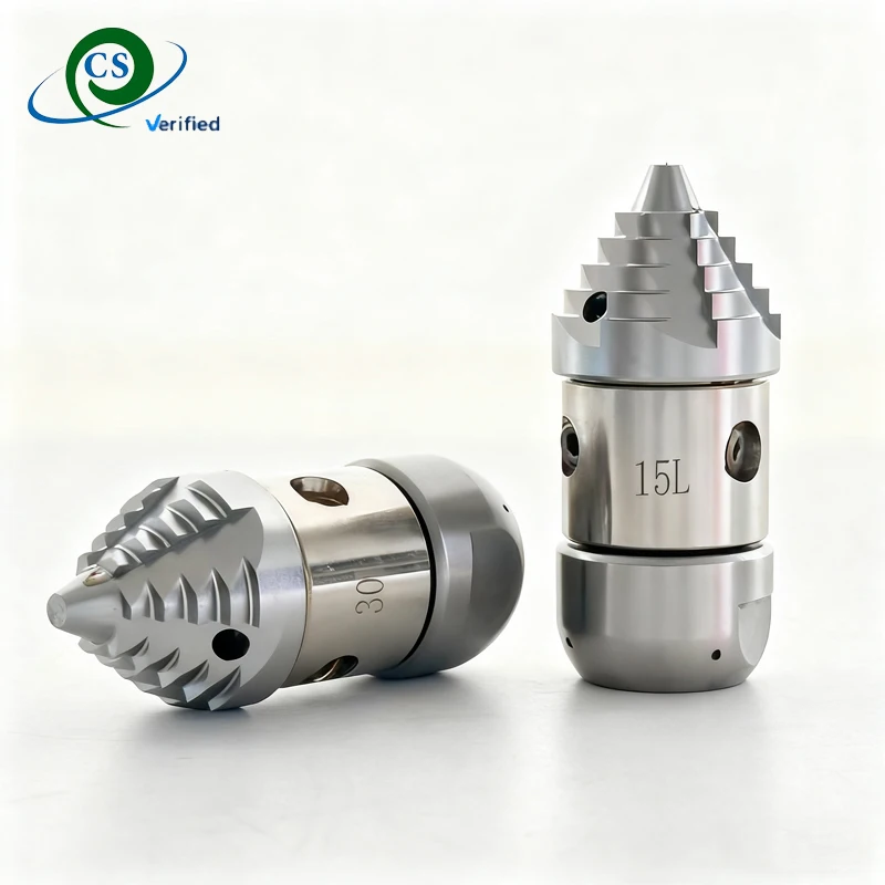 Ugello Rotante ad Alta Pressione CS Ugello per Idropulitrice ad Alta Pressione per Fognature Ugello per Pulizia Fanghi