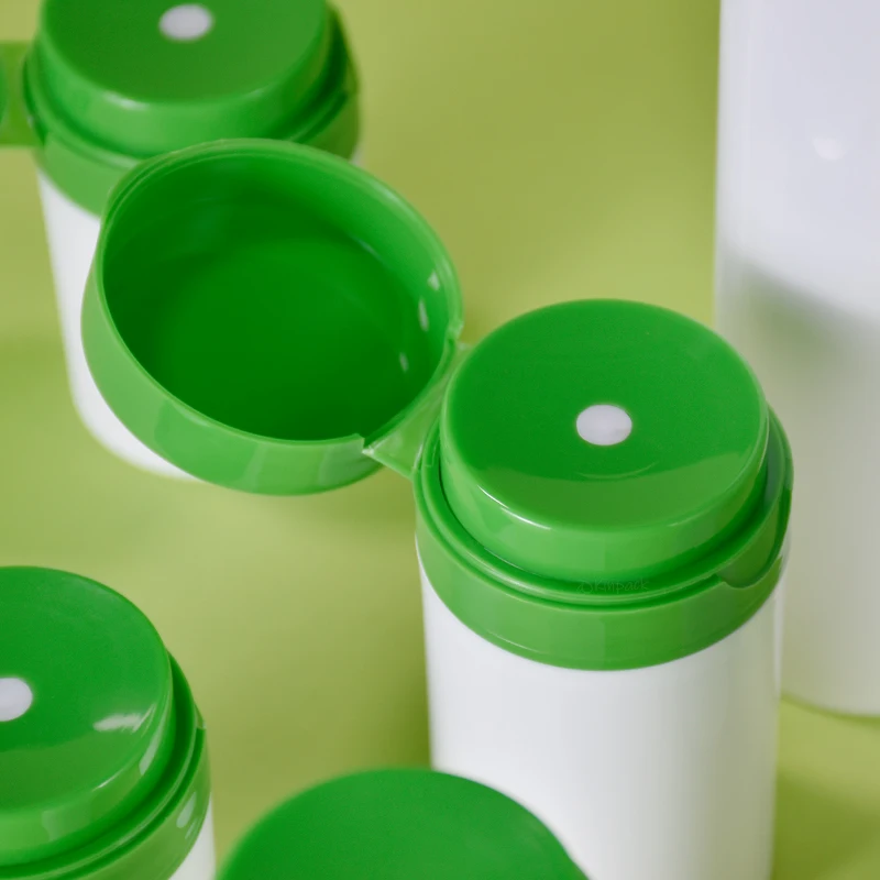 Eco-friendly PP riutilizzabile 30ml 50ml 100ml 150ml 200ml Dispenser di plastica Personalcare lozione crema Airless bottiglia di bottiglia