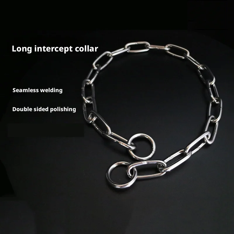 Collare a Catena in Acciaio Inox per Cani Catena Snake per Cani di Taglia Grande Golden Retriever Collare per Cani di Taglia Media Catena P per Cani Collare per Animali Domestici