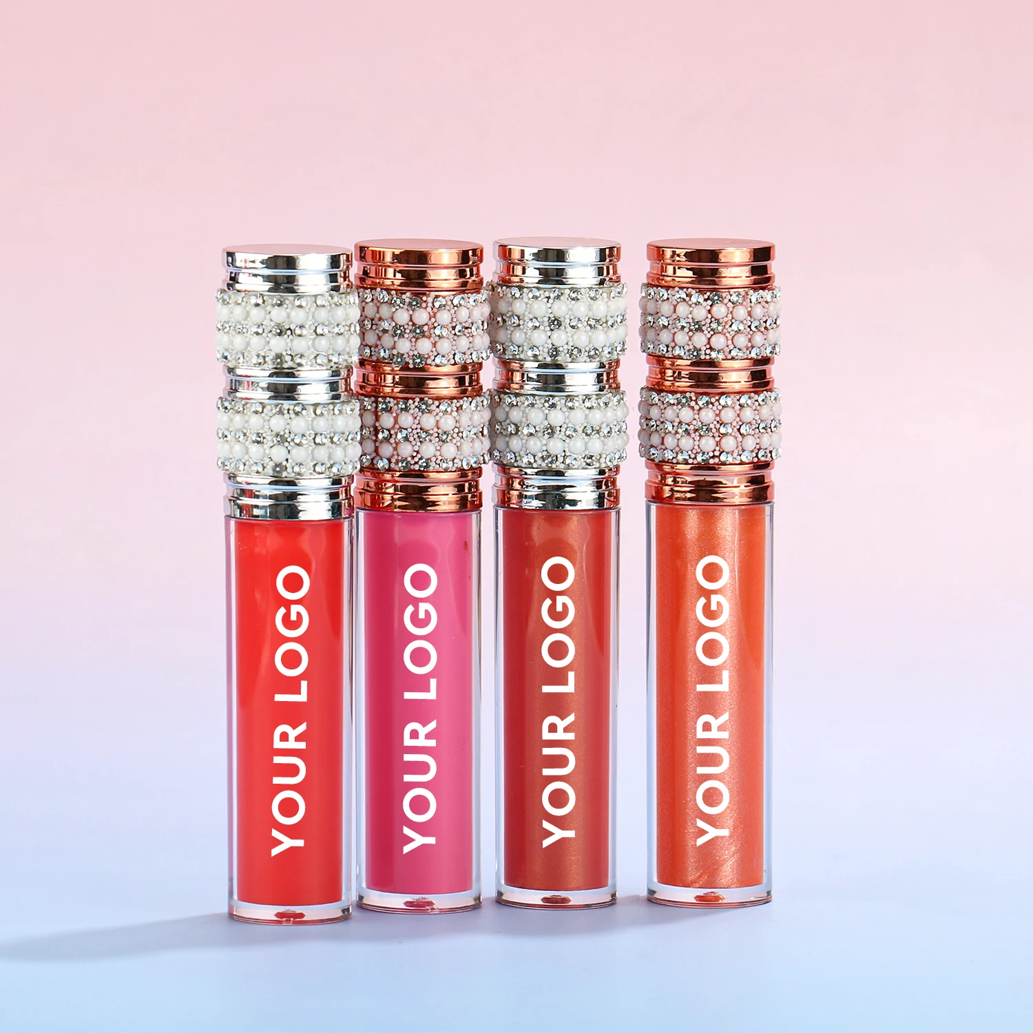 Hot Selling Diamond Custom Lip gloss Wasserdichter Lip gloss Veganer Lip gloss Langlebige leere Lipgloss-Tuben