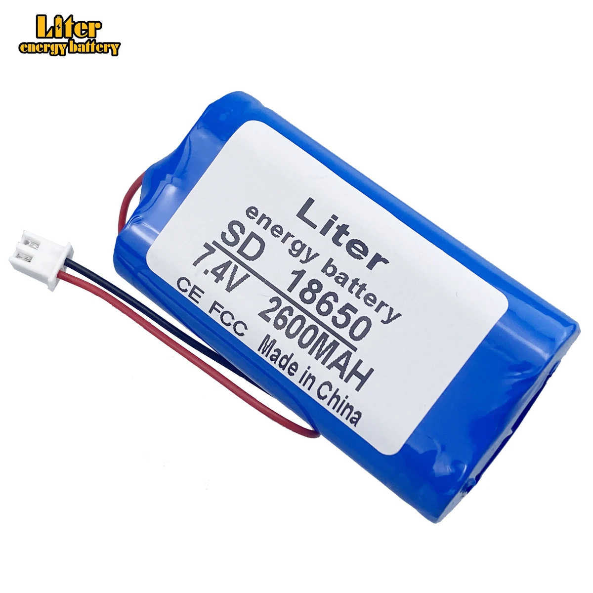 Batteria al Litio 18650 7.2 V / 7.4 V / 8.4 V 2600 mAh Ricaricabile con Scheda di Protezione per Megafono e Altoparlante