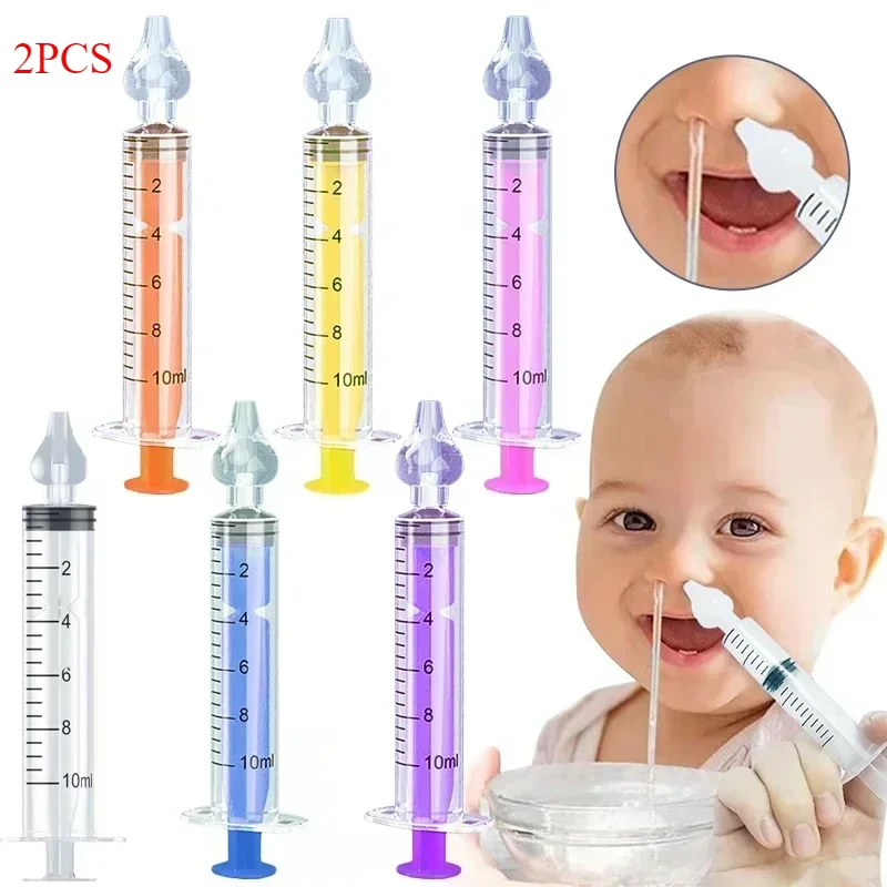 10ML Baby-Nasensauger-Spritze Baby-Nasenreiniger Rhinitis-Nasenspüler Irrigator Baby-Nasenwäsche für Kinder Image