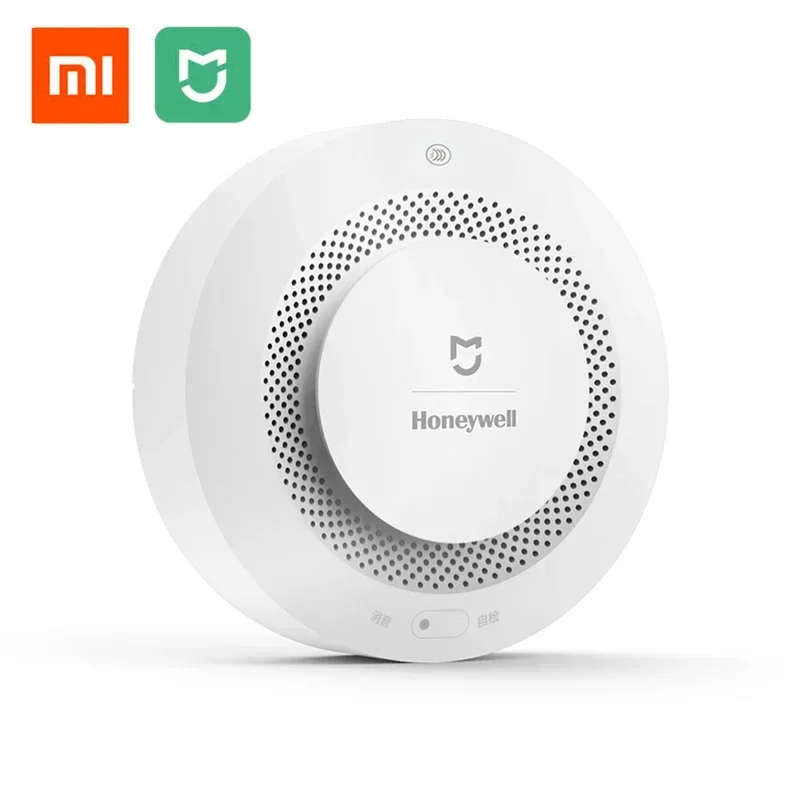Xiaomi Mijia Smart Rauchmelder, Zigbee-kompatibel, Feueralarmmonitor, Fernbedienung, akustischer Warnsensor, ohne Box Image