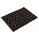 Tapis Grand chien Vetbed® Isobed SL L 150 l100cm noir pattes grises - Tapis pour Chien