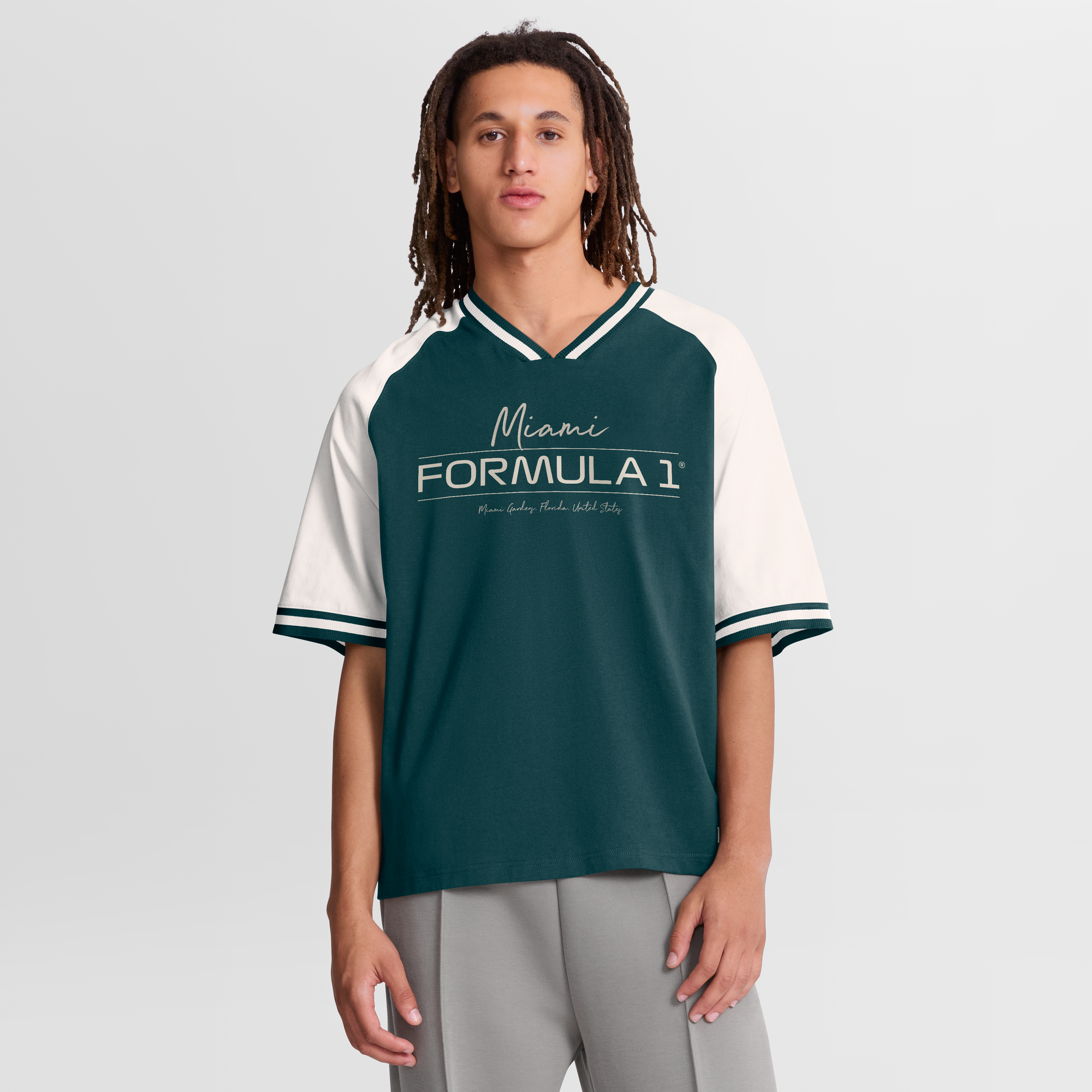 T-shirt tendance Formule 1 Miami Elements - Unisexe - unisexe Taille: 2XL