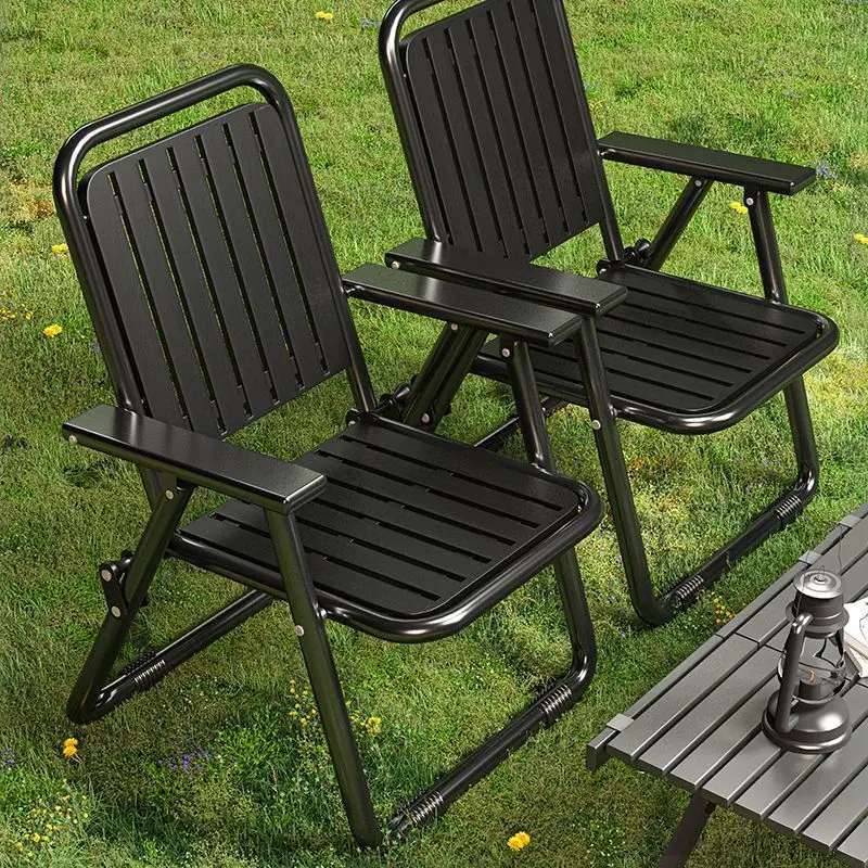 Klappstuhl Outdoor Rückenlehne Stuhl Picknick Stuhl Tragbare Wasserdichte Sonnenschutz Camping Angeln Stuhl Outdoor Hof Stuhl