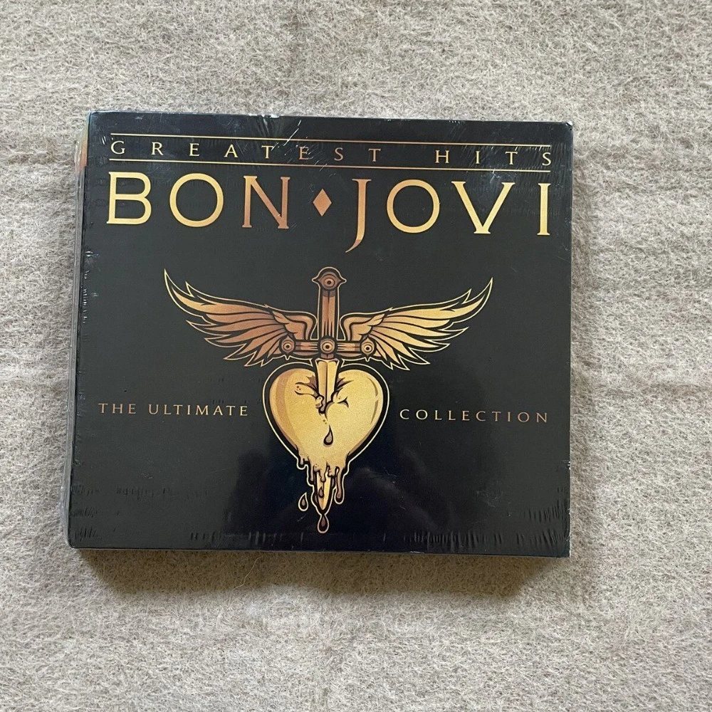 Bon Jovi Greatest Hits The Ultimate Collection 2CD Livin' On A Prayer It's My Life Neue Tracks Remastered Rock Sealed Image