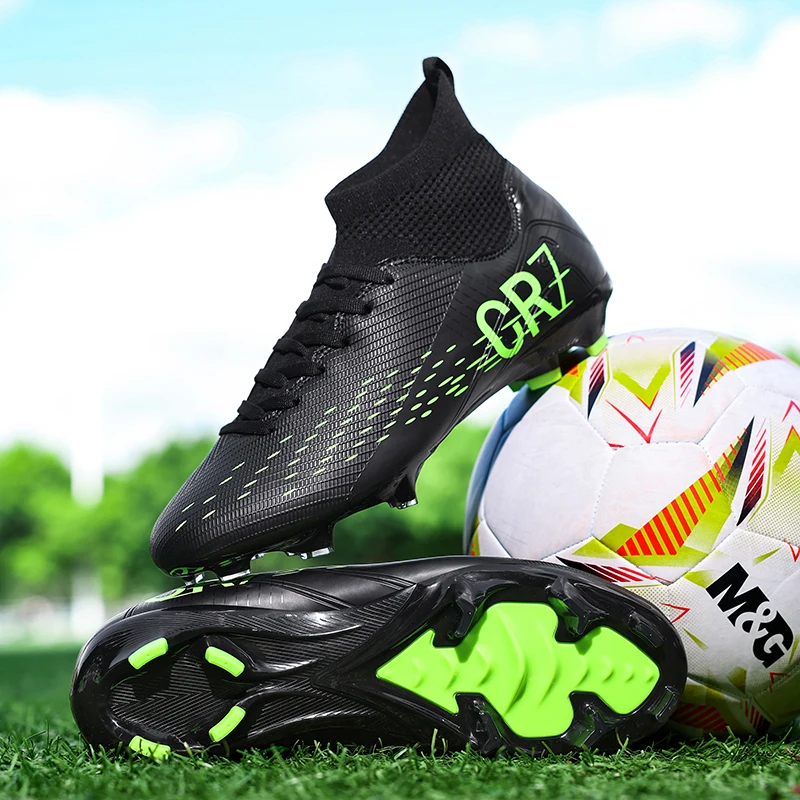 Professionelle Fußballschuhe für Herren, Erwachsenen-Fußballschuhe, Rasenplatz-Fußballschuhe, Athletische Trainings-Fußballschuhe für Draußen