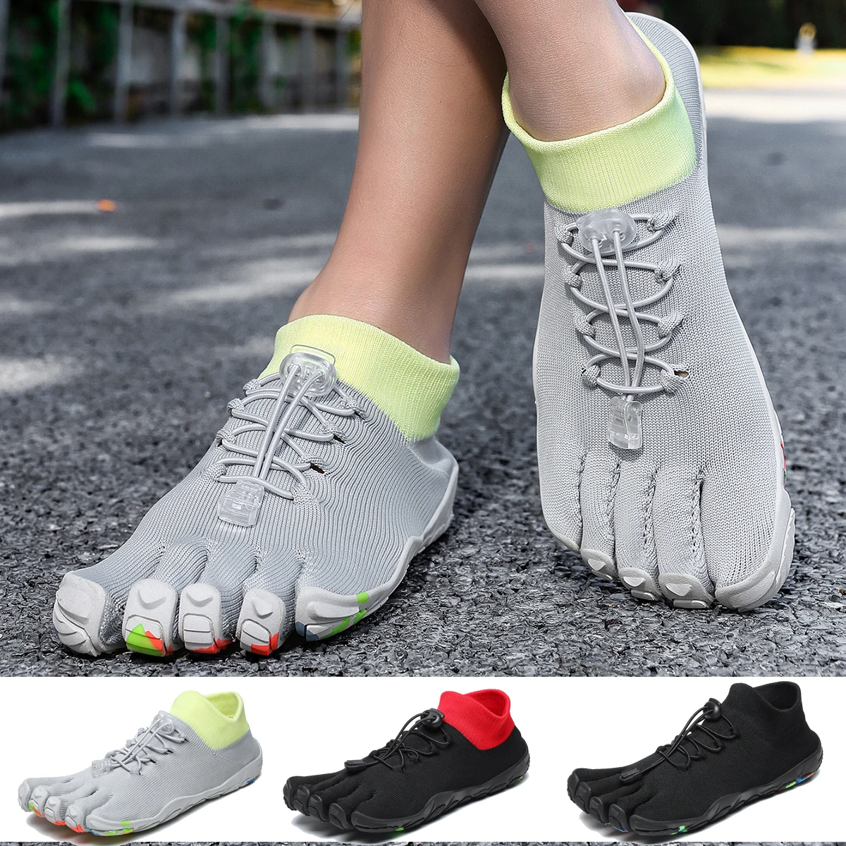 Five Finger Shoes Five Finger Socks Shoes Split Toe Shoes Thin Shoes Outdoor Barefoot Shoes Yoga Shoes Indoor Sports Shoes Split