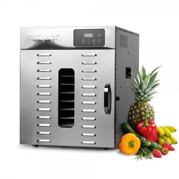 Edelstahl Dörrgerät Wartmann | WM-1912 DH