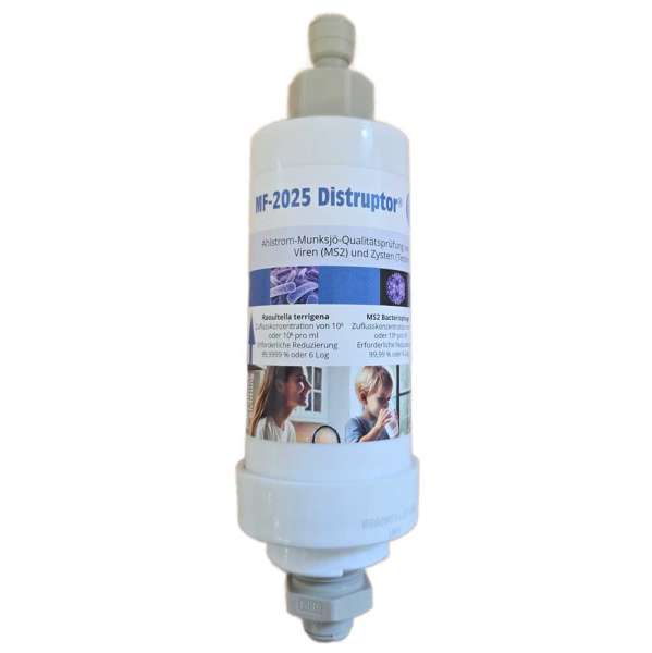 MF-2025 Keimsperre Ahlstrom-Munksjö Disruptor® | virensicher 1/4 Zoll Tube für UO-Systeme Image