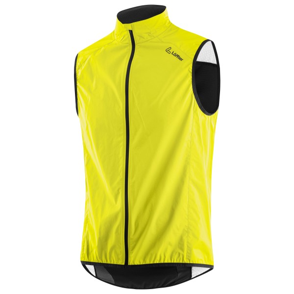 Löffler - Bike Vest Comfort Fit WPM Pocket - Fahrradweste Gr 52 gelb