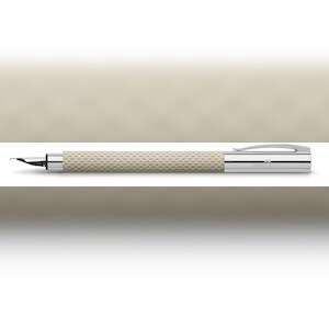 Faber Castell Füller Ambition OpArt White Sand Feder EF Image