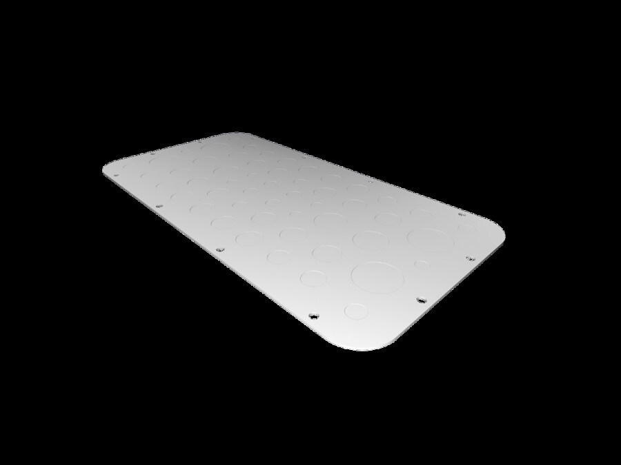 Rittal Metall-Flanschplatte AX 2577.100 2577100 Image