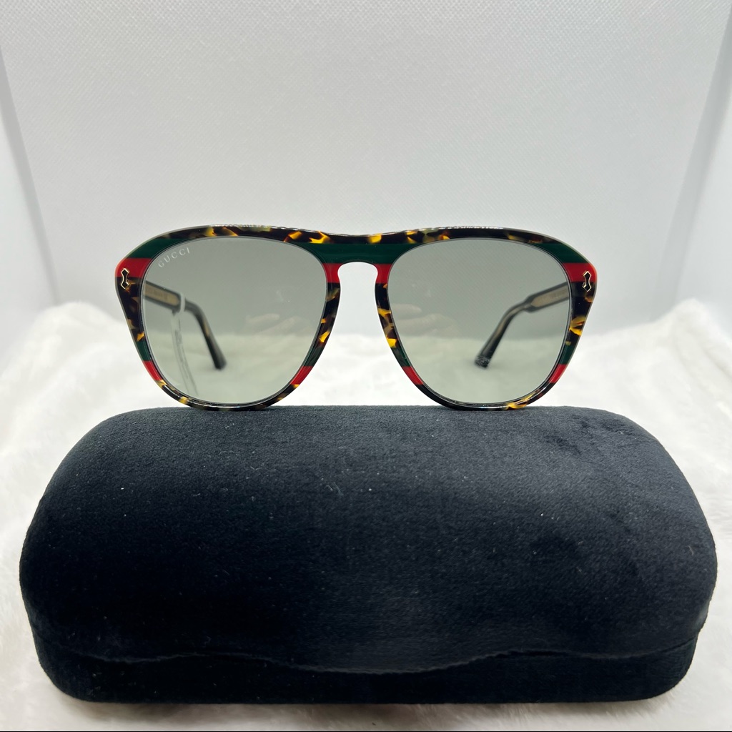 Gucci Accessories | Gucci New Authentic Sunglasses | Color: Black/Red | Size: 56-17-145