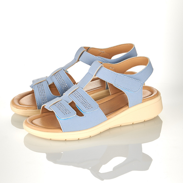 Bequem-Sandale "Angie" hellblau Image