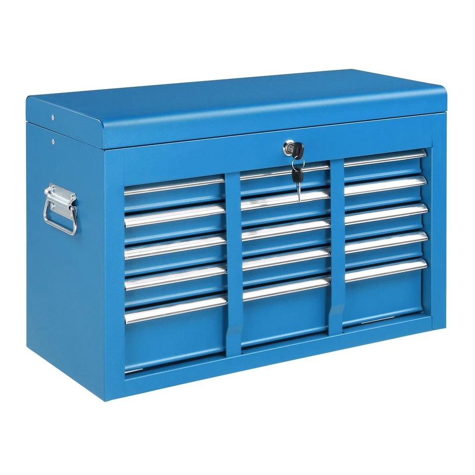 Drawer Tool Chest Storage Cabinet With Liners Durable Metal Toolbox Organizer Drawer Tool Chest Storage Cabinet With Liners Durable Metal Toolbox Organizer