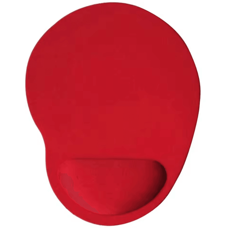 Ergonomic Mouse Pad With Wrist Support Non Slip Comfortable EVA Wrist Rest For PC & Laptop red