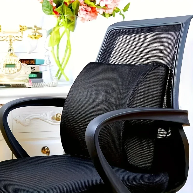 Premium Memory Foam Lumbar Support For Office Chair & Car Seat Premium Memory Foam Lumbar Support For Office Chair & Car Seat