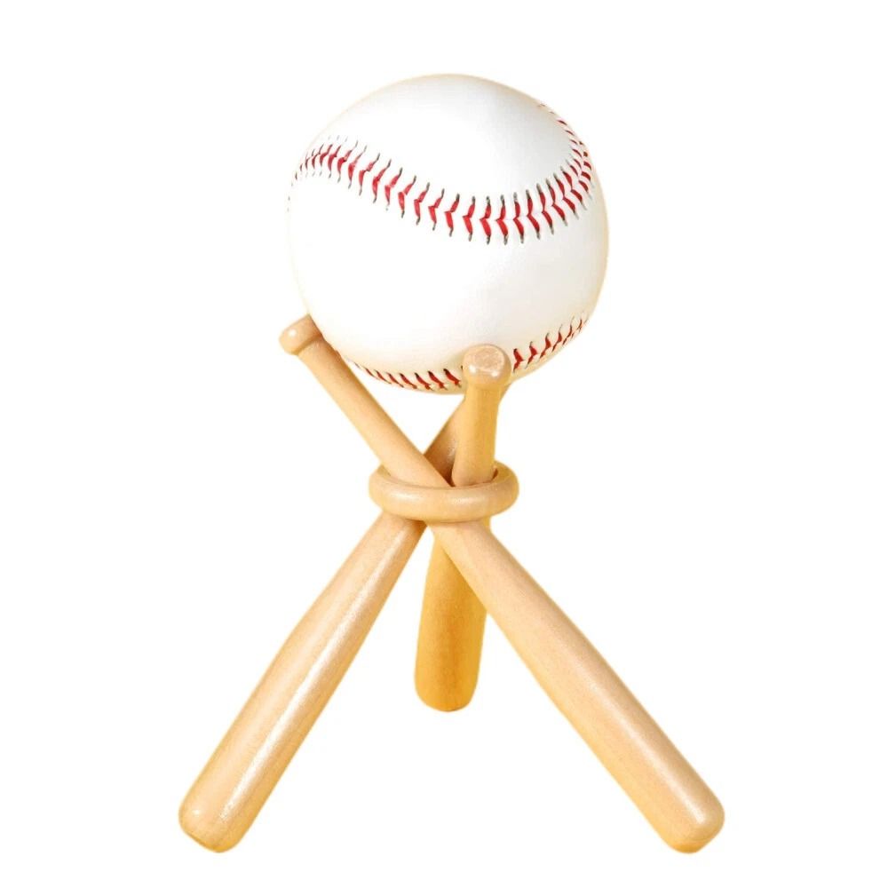 Wooden Baseball Display Stand Elegant Baseball Holder With Sturdy Wooden Base For Collectibles Wooden Baseball Display Stand Elegant Baseball Holder With Sturdy Wooden Base For Collectibles