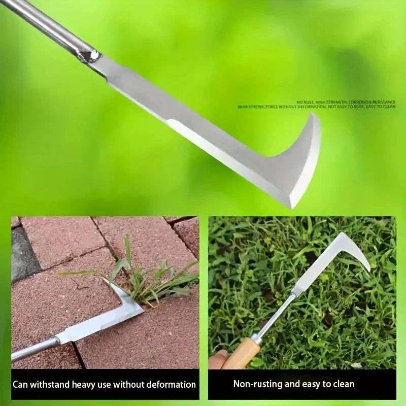 Heavy Duty Carbon Steel Hand Shovel And Manual Weeding Tool With Ergonomic Grip Heavy Duty Carbon Steel Hand Shovel And Manual Weeding Tool With Ergonomic Grip