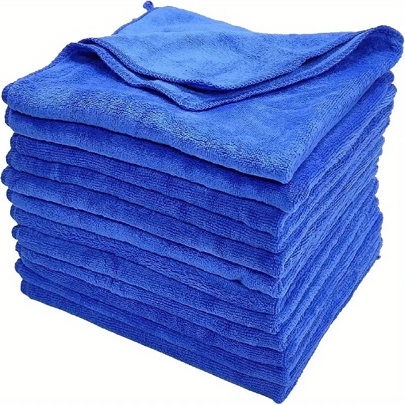 Microfiber Towels For Car Wash & Household Cleaning Ultra Absorbent & Soft Drying Cloths For Auto Detailing, Polishing 2pcs