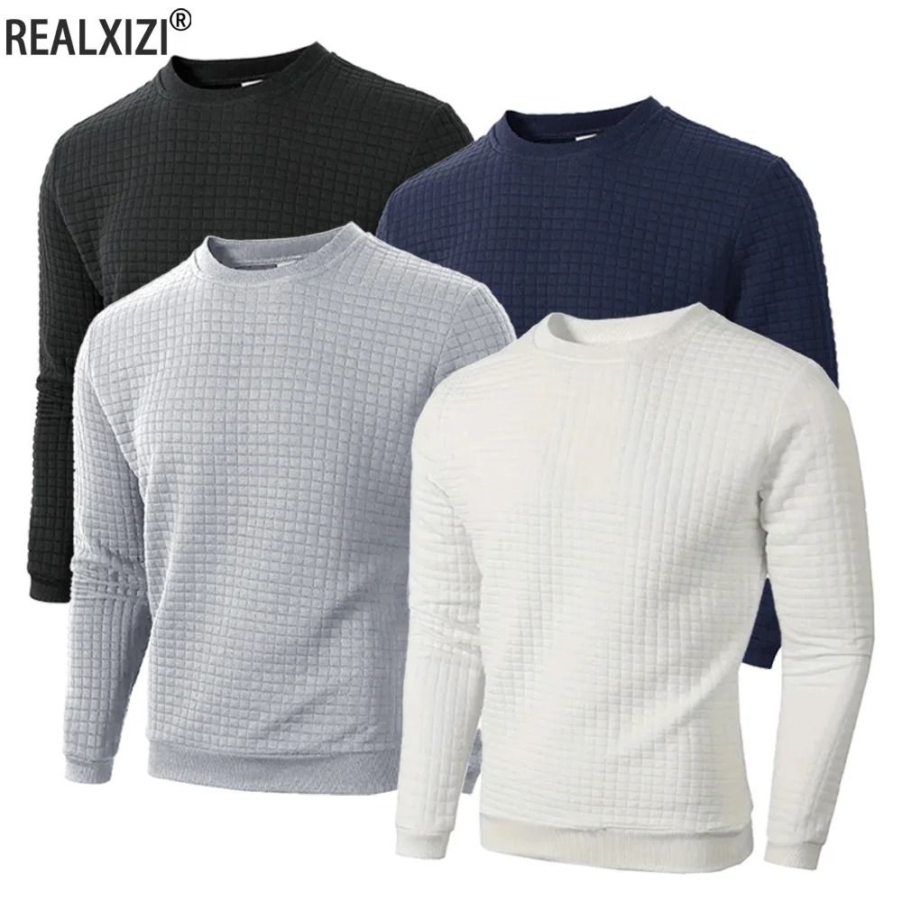 Mens Jacquard Knit Sweater Crew Neck Slim Fit Casual Pullover navy Blue 3 Xl