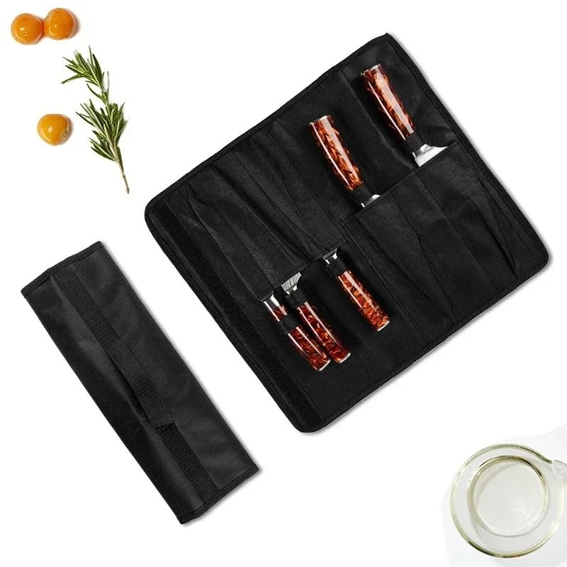 Portable Chef Knife Roll Bag Kitchen Knife Organizer Carry Case Portable Chef Knife Roll Bag Kitchen Knife Organizer Carry Case
