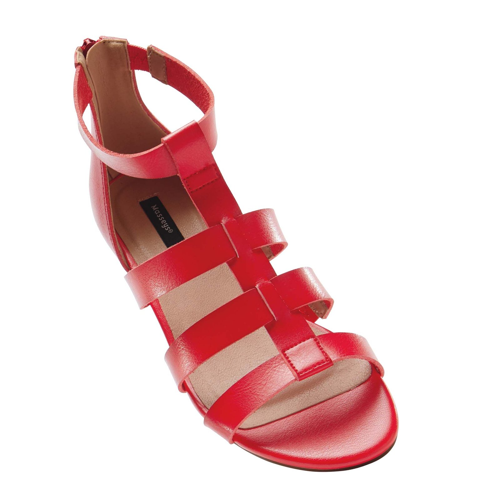 Masseys Athena - Womens 7.5 Red Sandal W