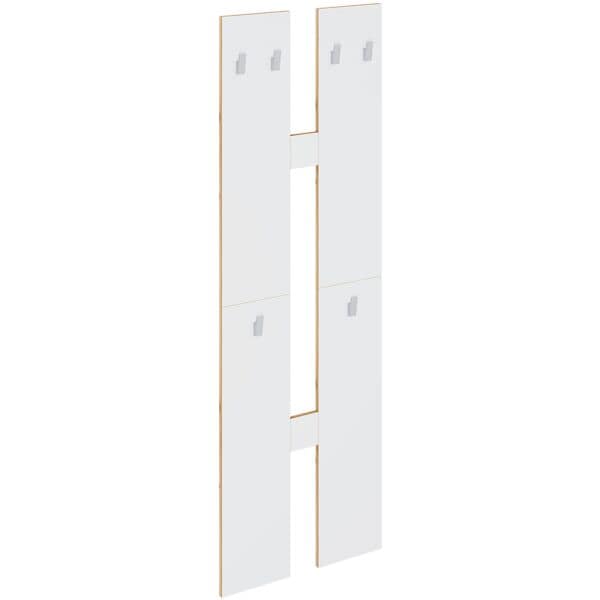 VCM Wandgarderobe »Salia« weiß, 57x140x2 cm