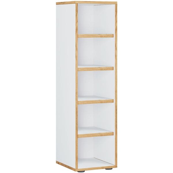 VCM Morgenthaler Schuhregal »Salia« für 5 Paar Schuhe weiß, 30x110x33 cm