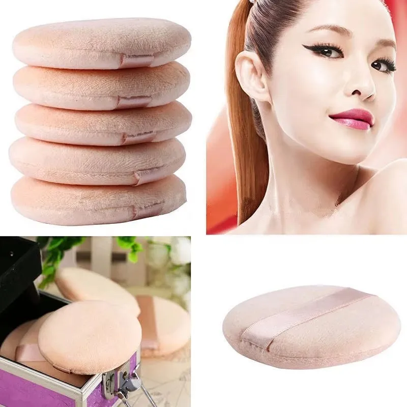 1-14 stücke Weiche Samt Make-Up Schwamm Lose Pulver Cosmetic Puff doppelseitige Gesicht Make-Up Schwamm Concealer Nass trocken Make-Up-Tools Image