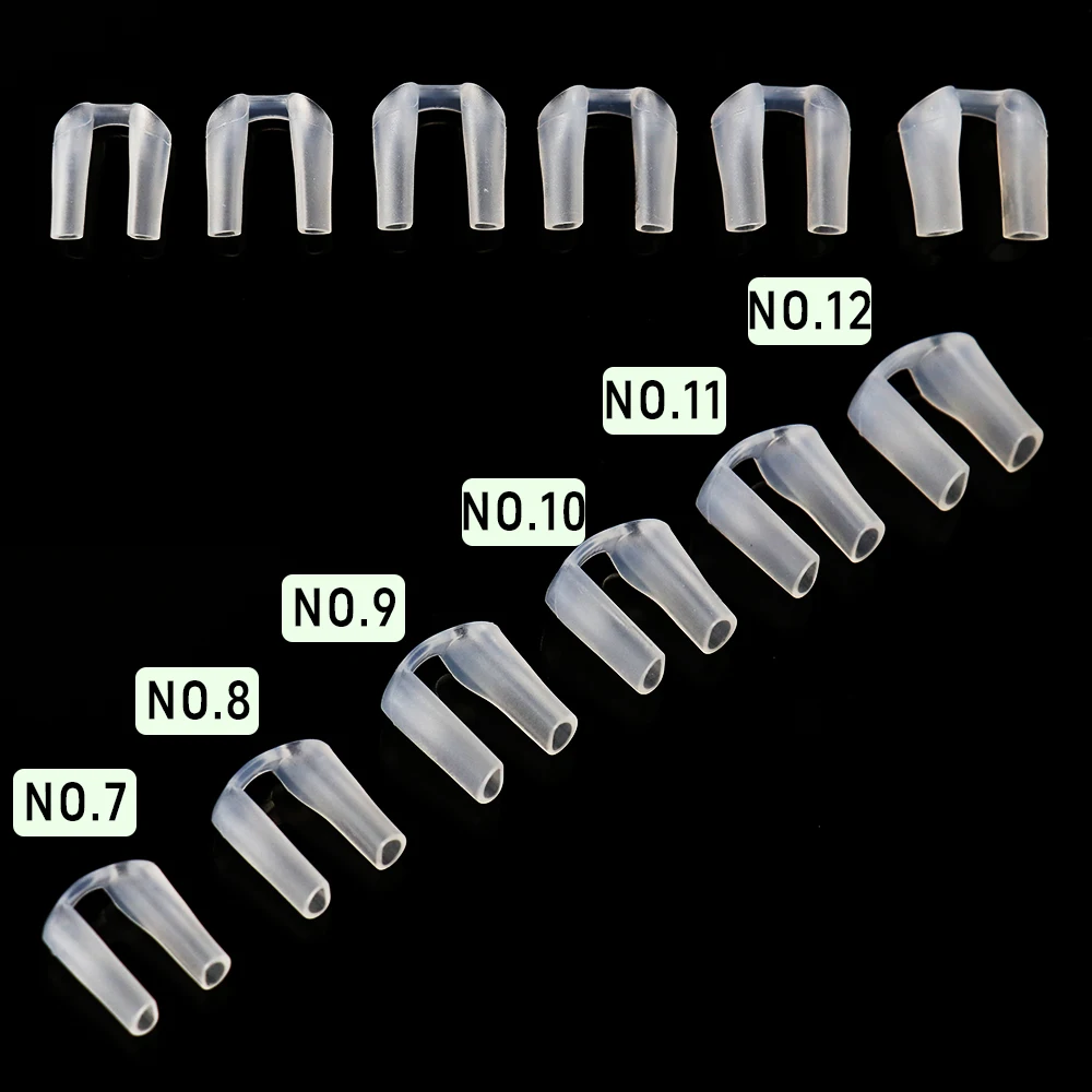 Nasenlochhalter, Nasenkorrektur für die Nasenchirurgie, pflegen Sie die Nasenlochform, Nasendilatator, Nasensilikonclip Nr. 7/8/9/10/11/12 Image
